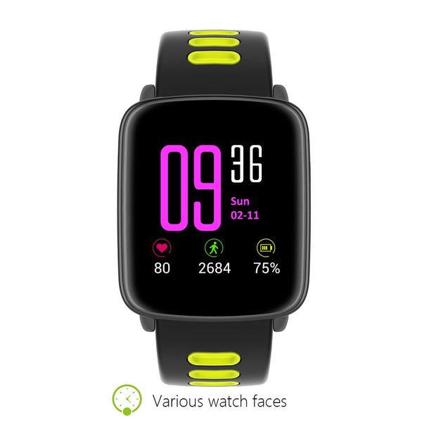 Waterproof smart watch fitness tracker