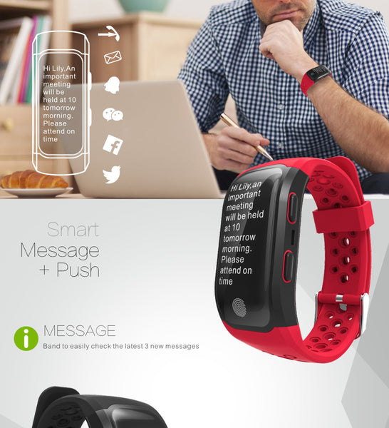 Bluetooth GPS Tracker Wristband