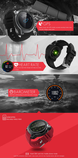 Sports Pedometer Smartwatch support Sim card