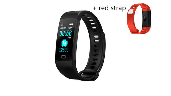 Pedometer Fitness Tracker Smart Bracelet Heart Rate Blood Pressure Monitor