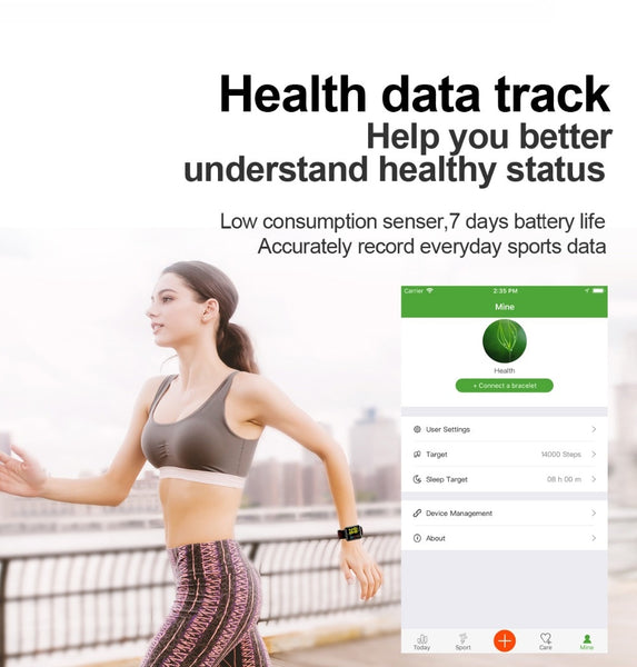 Sport Fitness Tracker Smart Watch