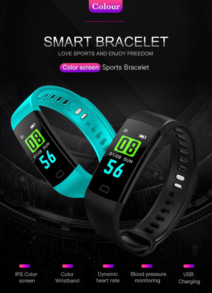 Pedometer Color Screen Smart Wristband