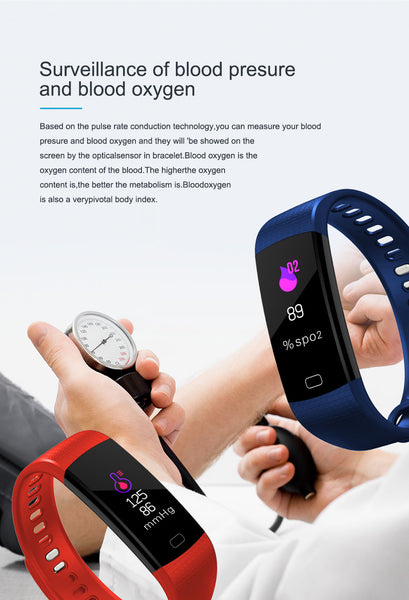 Pedometer Color Screen Smart Wristband