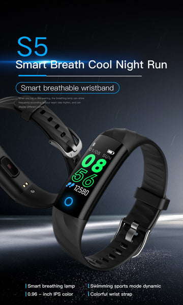 Bluetooth Heart Rate Fitness Smart Bracelet