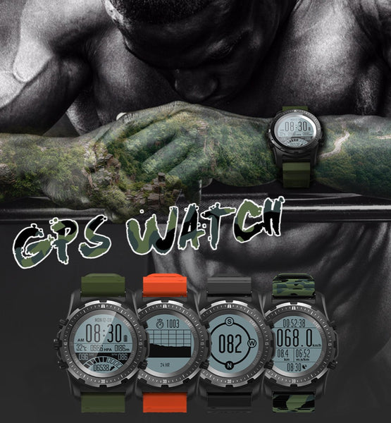 GPS Hiking watch Multi-sport Men Watch