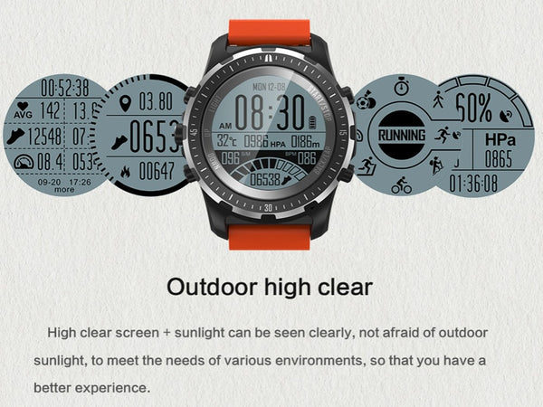 GPS Hiking watch Multi-sport Men Watch