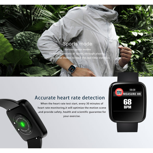 Sport Heart Rate Fitness Tracker Smart Watch