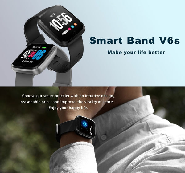 Sport Heart Rate Fitness Tracker Smart Watch