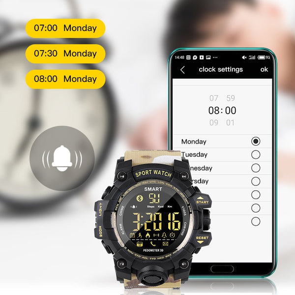 Waterproof smartwatch Remote Control Fitness Watch