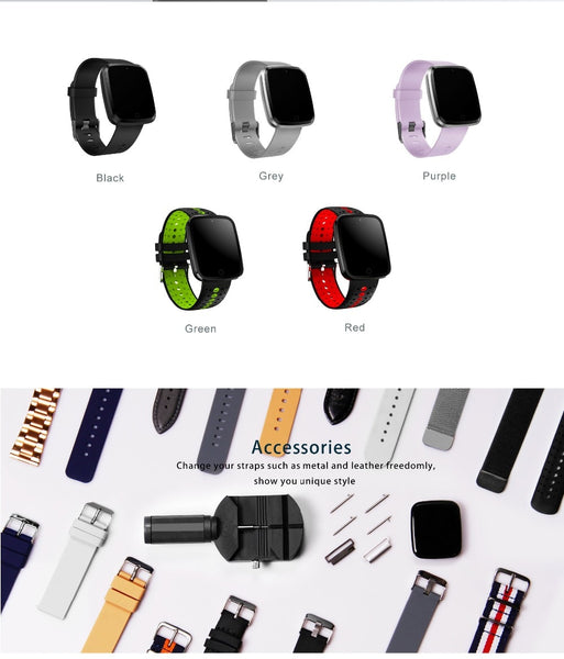 Sport Heart Rate Fitness Tracker Smart Watch