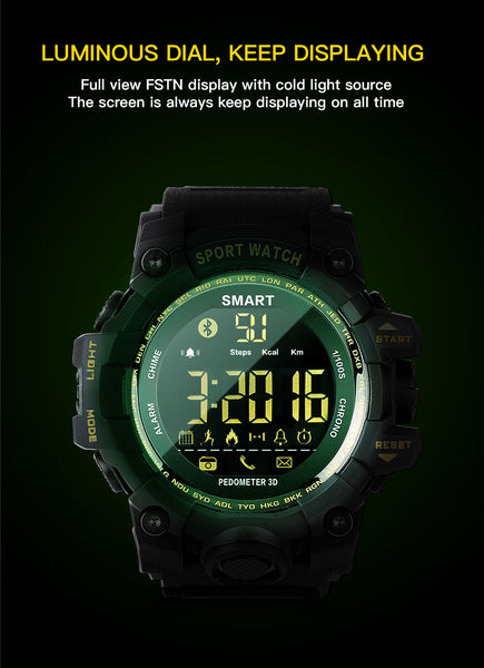 Waterproof smartwatch Remote Control Fitness Watch