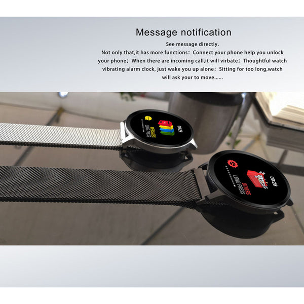 Bluetooth Smart watch  Activity Fitness tracker Heart rate Monitor