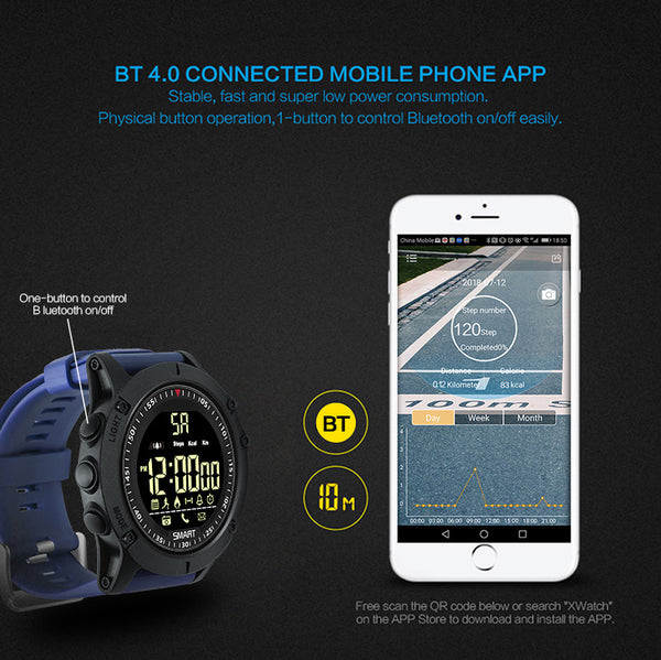 Fitness Tracker Digital Sports Bluetooth Smart Watch