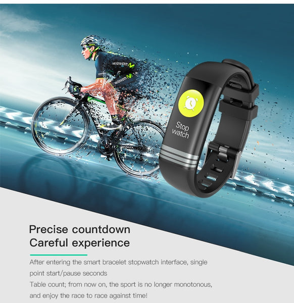 G26S Colors Strap Smart Fitness Bracelet  Heart Rate Monitor Smart Band