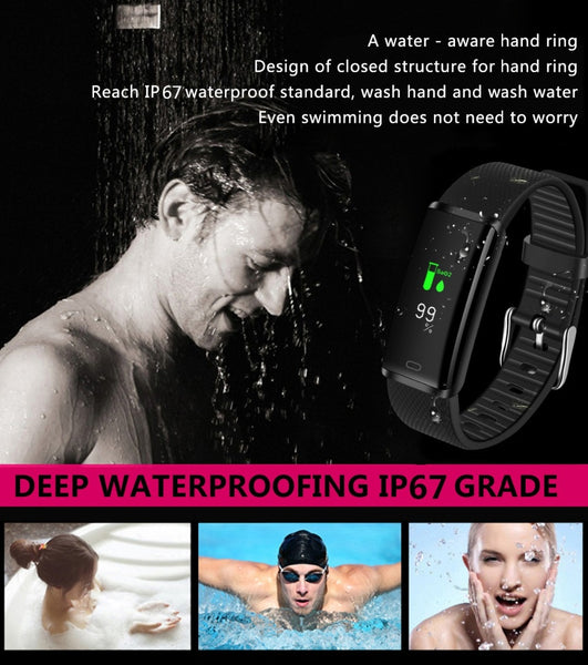 Waterproof Fitness Tracker Smart Band