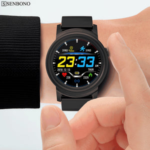 1.3' Full HD IPS Circular Screen band heart rate Monitor Smart Watch