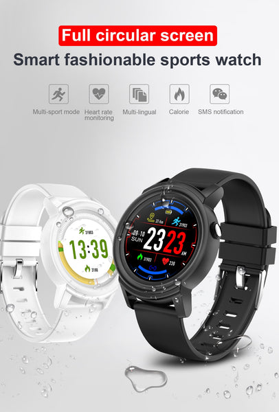 1.3' Full HD IPS Circular Screen band heart rate Monitor Smart Watch