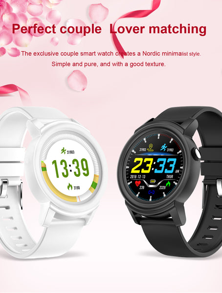 1.3' Full HD IPS Circular Screen band heart rate Monitor Smart Watch