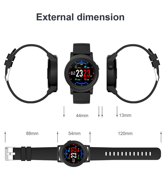 1.3' Full HD IPS Circular Screen band heart rate Monitor Smart Watch