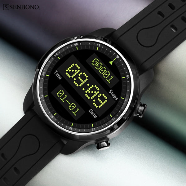 1.3 inch IPS LCD sport smart watch support GPS Waterproof