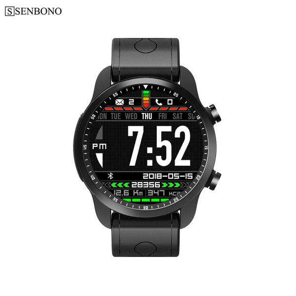 1.3 inch IPS LCD sport smart watch support GPS Waterproof