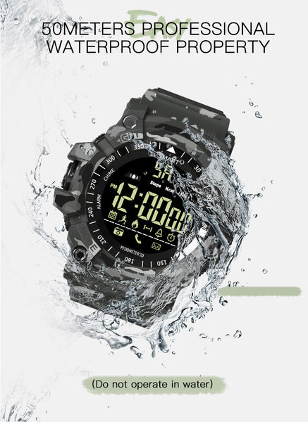 Bluetooth Smart watch Sport Pedometer waterproof