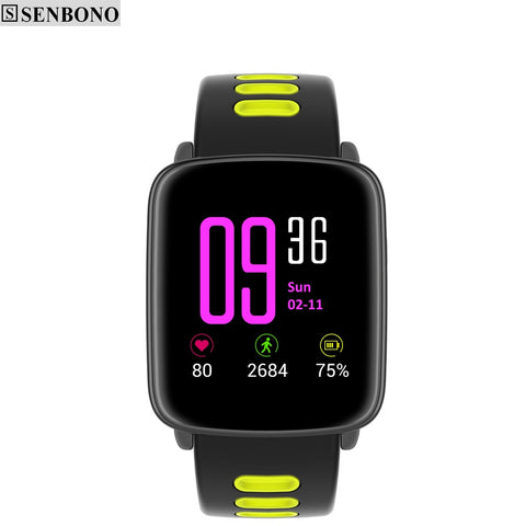 Waterproof smart watch fitness tracker