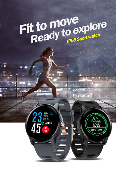 Fitness Tracker Heart Rate monitor Smartwatch