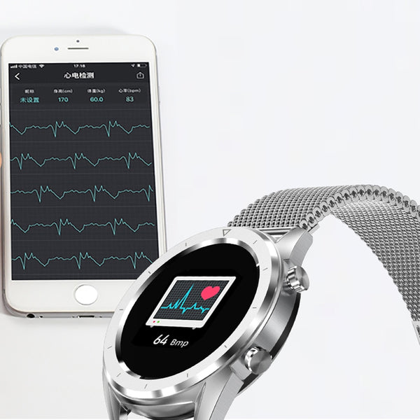 Blood Pressure Monitor Smart Watch Heart Rate Pedometer