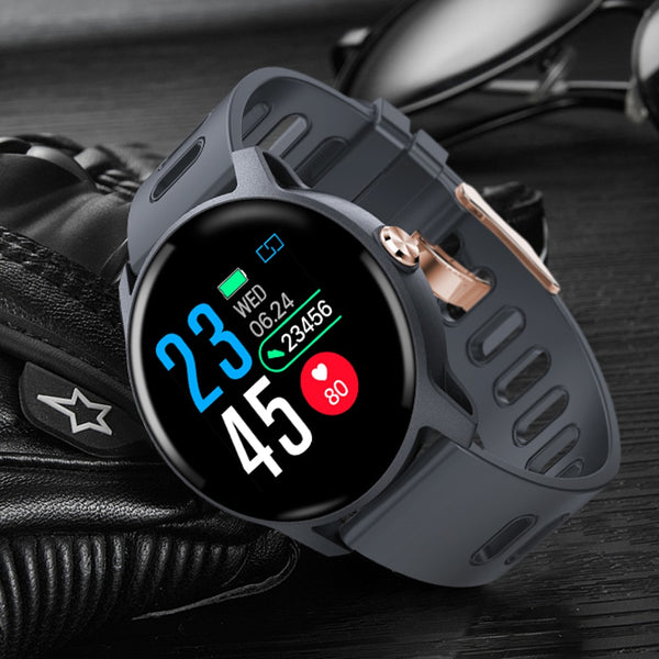 IP68 Waterproof  Smart Watch Men Fitness Tracker Heart Rate monitor