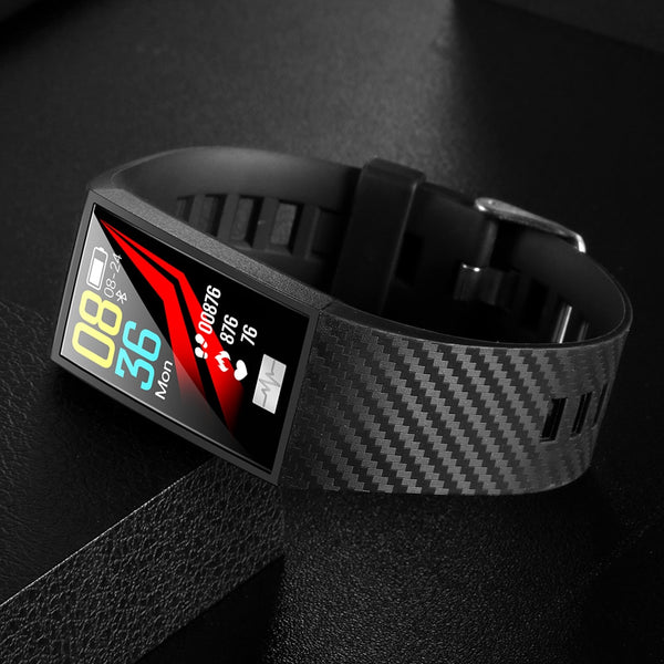 1.14 Inch IPS Screen Smart Bracelet ECG Heart Rate Blood Pressure Monitor