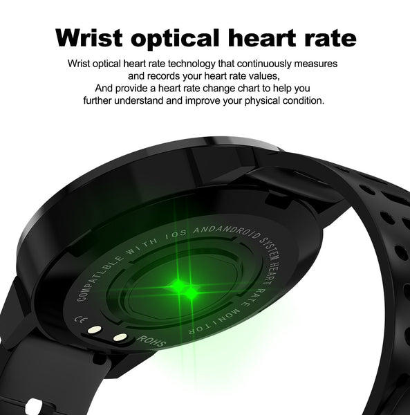 Heart rate monitor Sports smartwatch