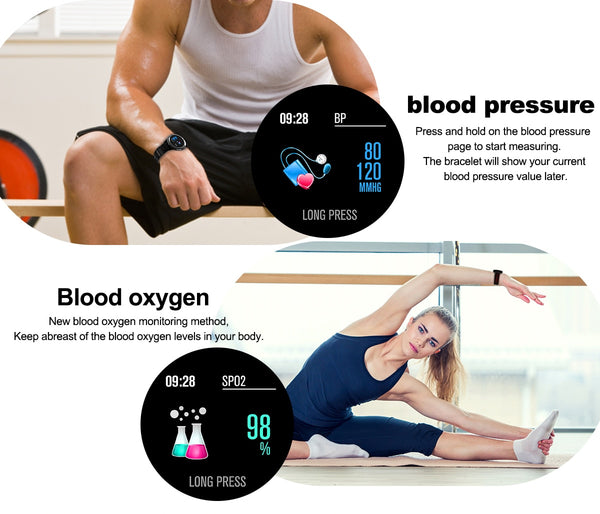 Heart rate monitor Sports smartwatch