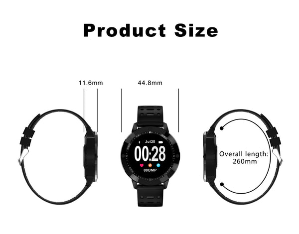 Heart rate monitor Sports smartwatch