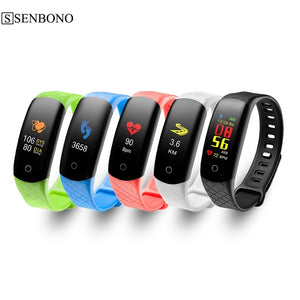 Smart Bracelet  Color Screen Blood Pressure Fitness Tracker device Heart Rate Monitor