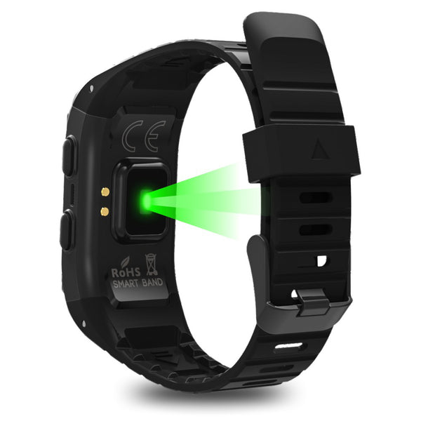 GPS Tracker Smart Band Heart Rate Monitor Fitness Tracker