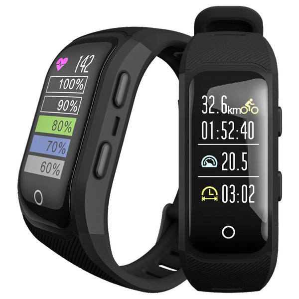 Color Screen  IP68 Waterproof Bluetooth GPS Wristband