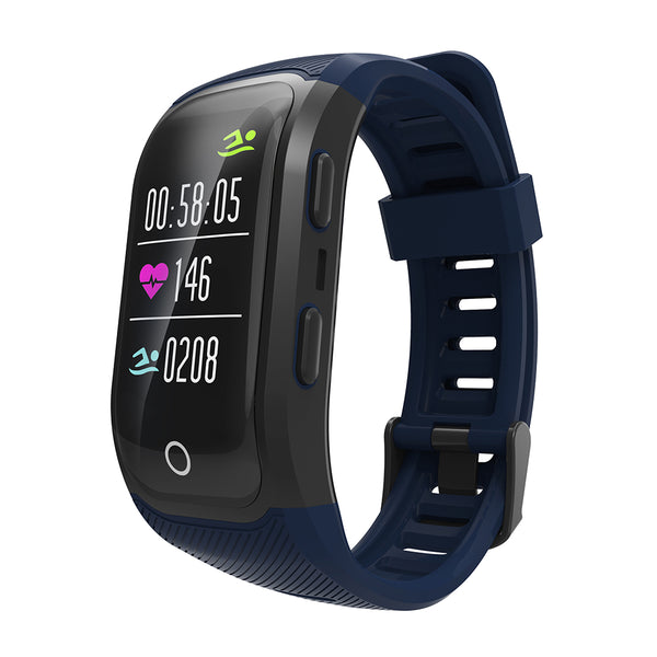 Color Screen  IP68 Waterproof Bluetooth GPS Wristband