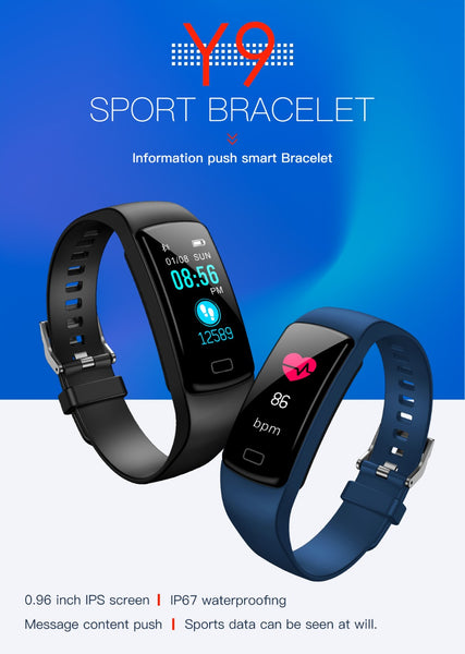 Smart  Activity Tracker Fitness Band Heart Bracelet Blood Pressure Monitor